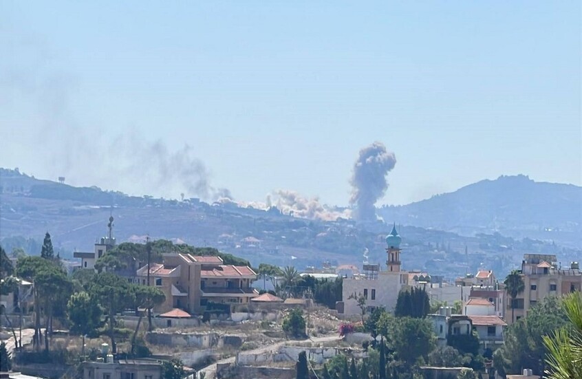 تصعيد إسرائيلي مكثف في جنوب لبنان وعون يجدد العهد بسيادة الدولة (فيديوهات+صور)