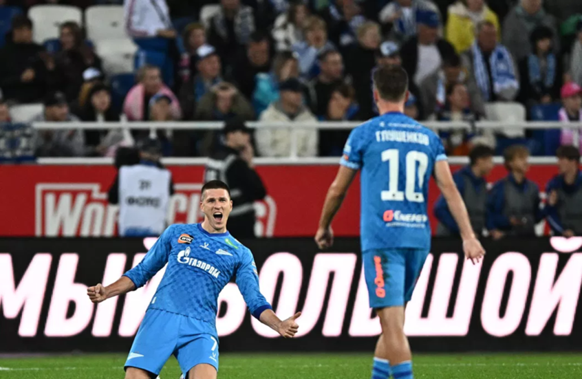 زينيت ينتزع فوزا ثمينا من ملعب بالتيكا ويرتقي للمركز الثالث في الدوري الروسي
