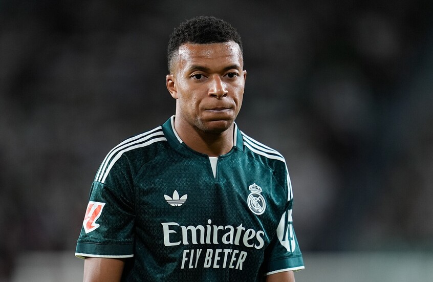 كيليان مبابي مهاجم نادي ريال مدريد