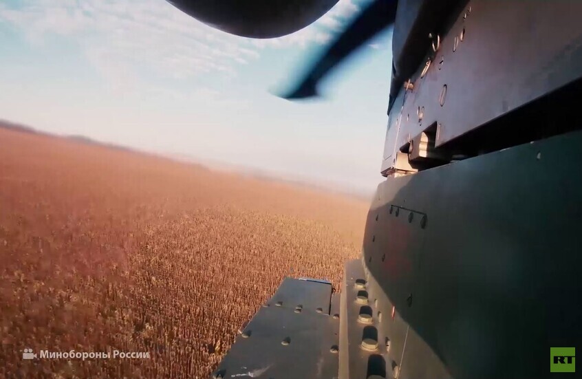 مروحية "Mi-28NM" الروسية تدمر مواقع أوكرانية
