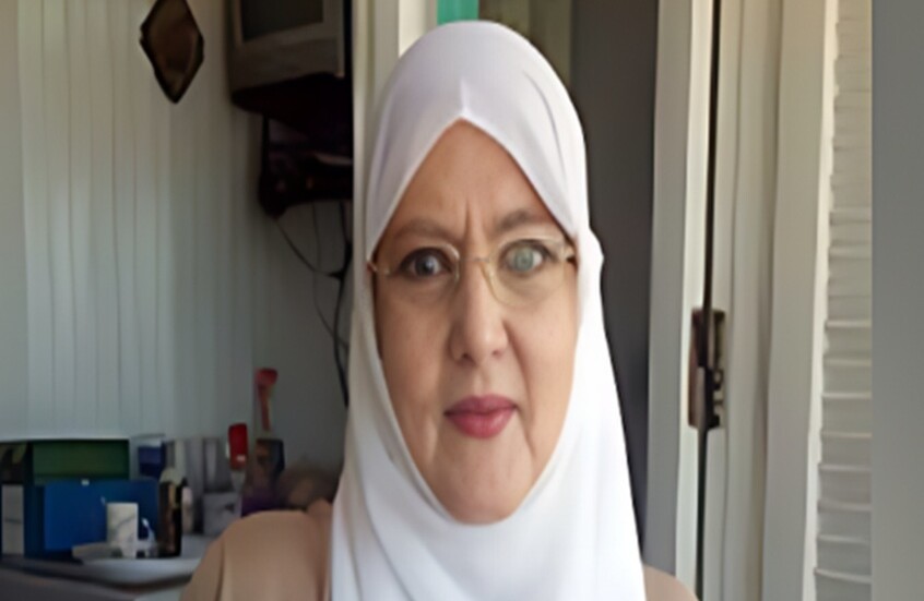 إصابة الفنانة المصرية المعتزلة شمس البارودي في حادث سير