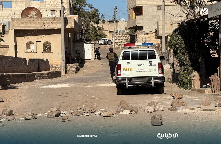 الأمن السوري يعلن توقيف متهم رئيسي في مقتل 3 عناصر بالشرطة في الصنمين