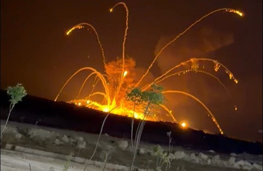 سوريا.. انفجارات ضخمة تهز منطقة العيس بريف حلب وسط حديث عن قصف طائرات مجهولة مستودع ذخيرة