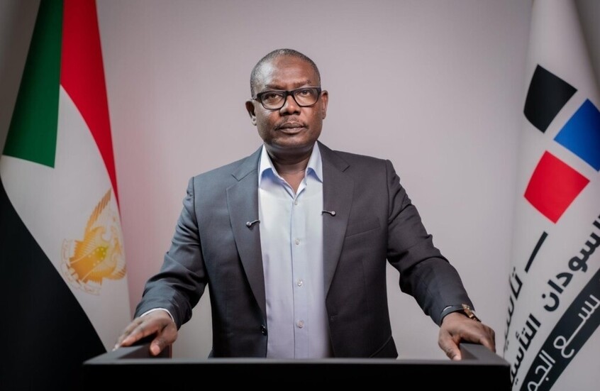 ئيس الوزراء في الحكومة الموازية بالسودان، محمد حسن التعايشي ـ أرشيف