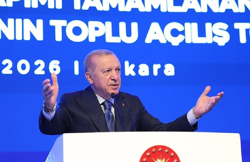 الرئيس التركي رجب طيب أردوغان خلال مراسم افتتاح العام الدراسي 2026-2027 وتدشين عدد من المشاريع التعليمية
