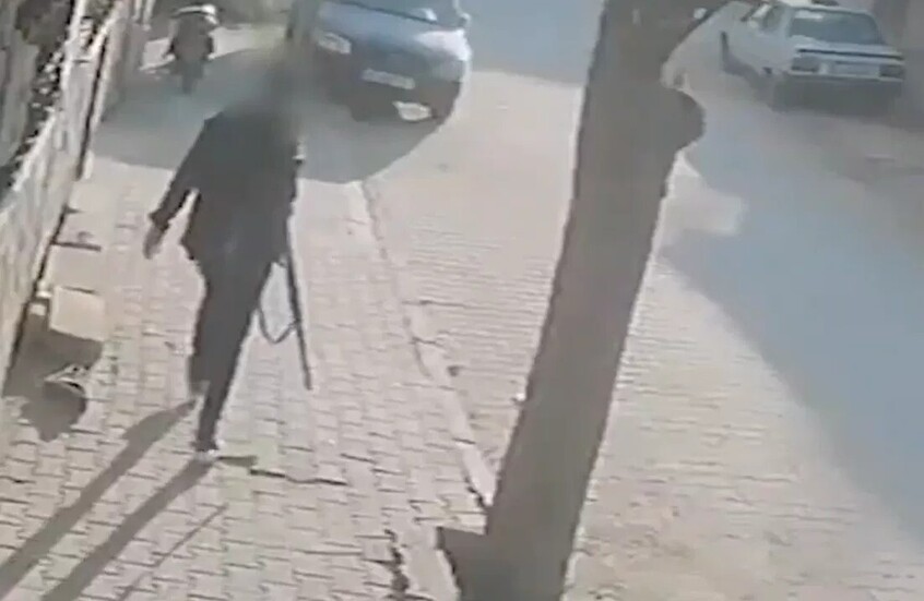لقطة شاشة من فيديو للهجوم في تركيا