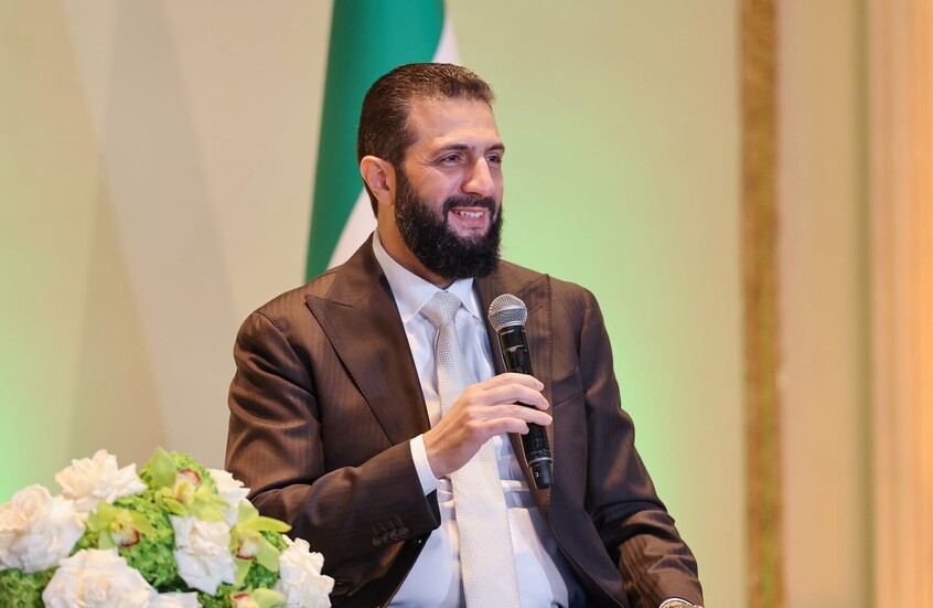الشرع يوضح شروط سوريا للوصول إلى سلام دائم مع إسرائيل ويؤكد أن سورية الجولان ليست قابلة للنقاش