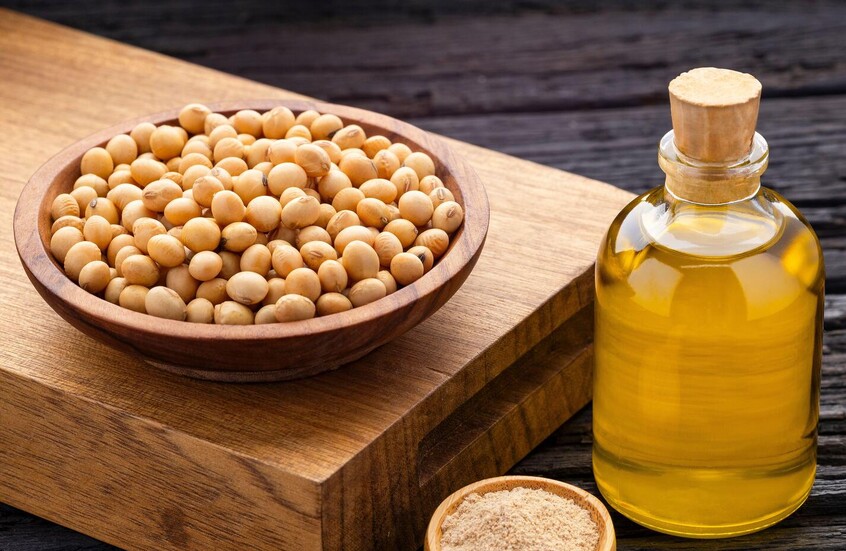 زيت حبوب الصويا