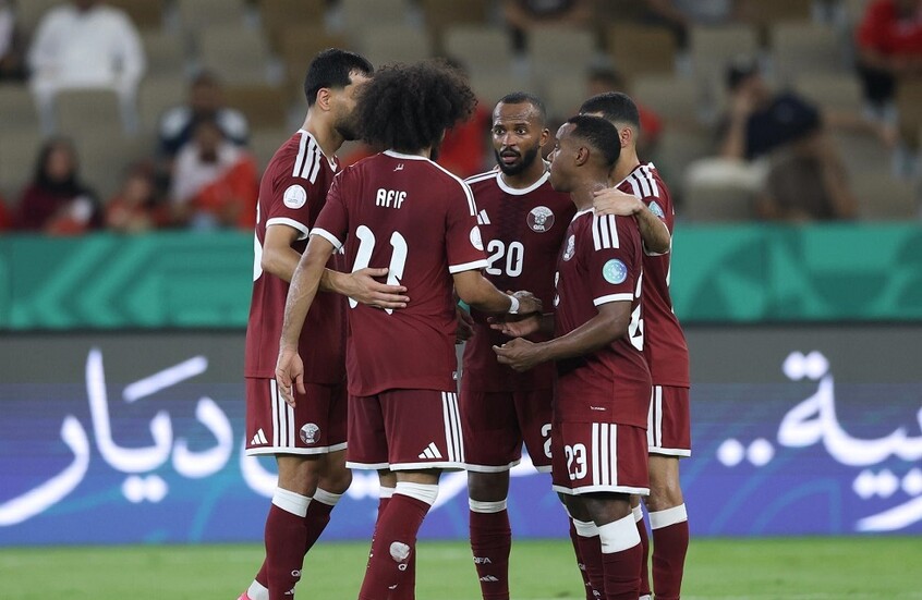 قطر تهزم البطل في "خليجي 27"