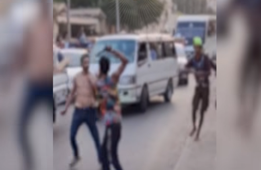 مشاجرة بالأسلحة البيضاء