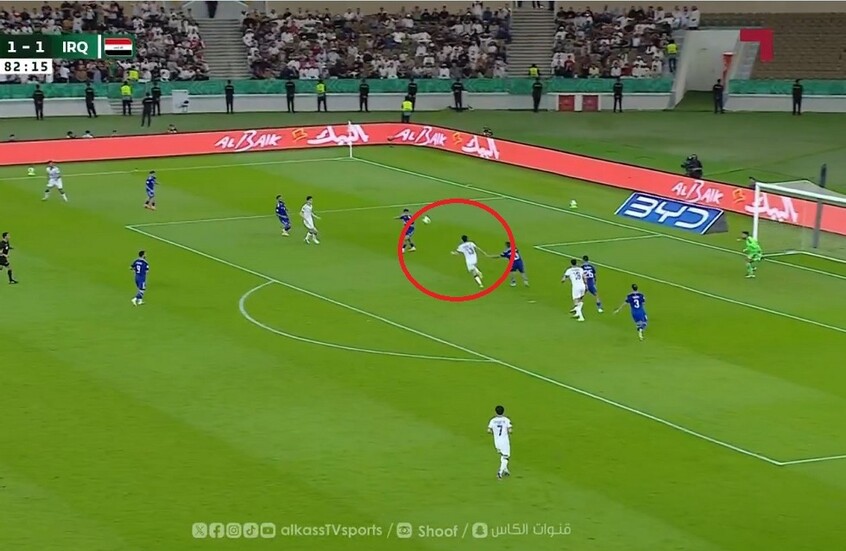 هدف عراقي رائع بالكعب في "خليجي 27"