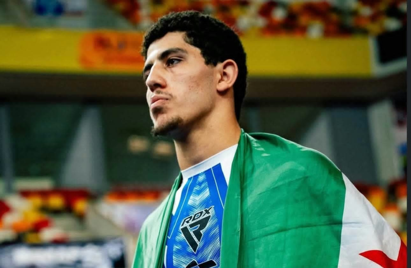 حمزة الحاج علي يمنح الفنون القتالية السورية أول ميدالية عالمية