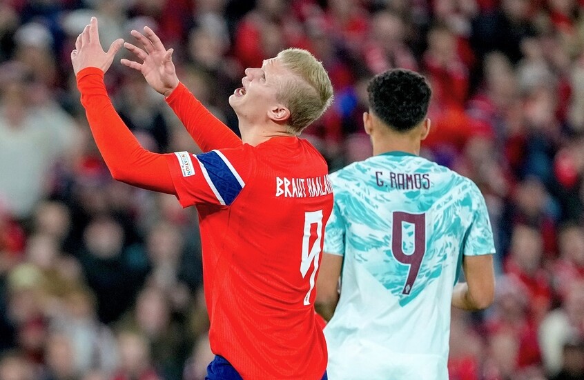 البرتغال تفوز على النرويج قيادة هالاند