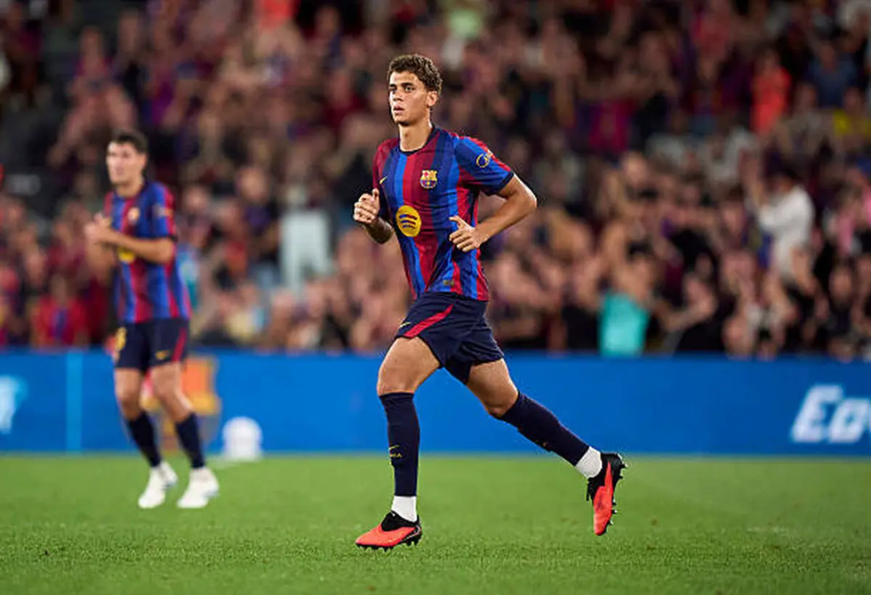 برشلونة يعلق على أول ظهور رسمي لحمزة عبد الكريم مع الفريق