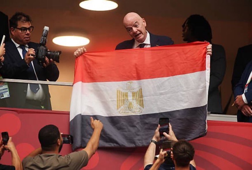 قبل انتخابات "فيفا" المرتقبة.. إنفانتينو يوجه رسالة خاصة إلى منتخب مصر
