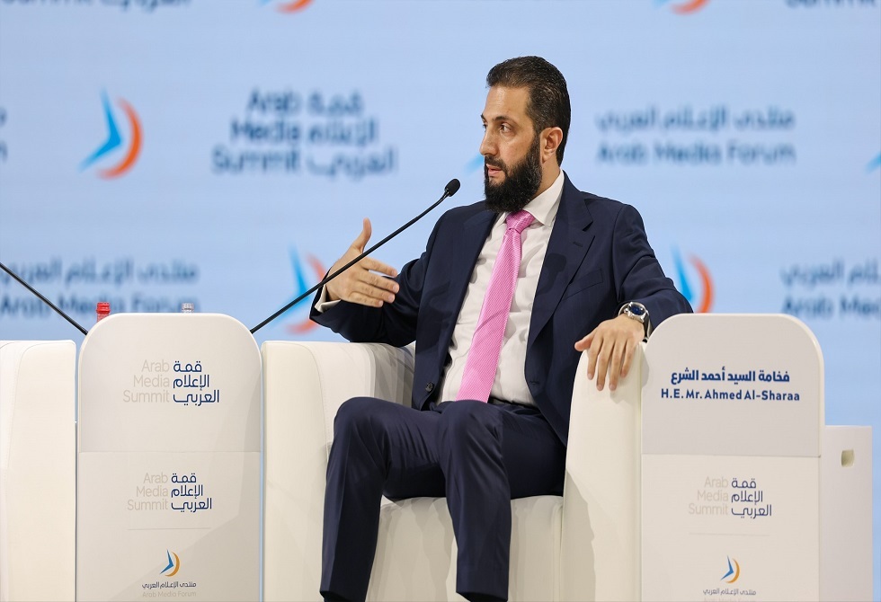 الشرع: نعمل لإیجاد سبل تقلل آثار الحرب وهناک تخوف من توسعها
