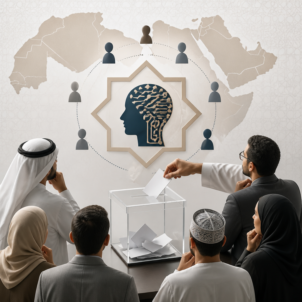 شارک فی الاستفتاء العام لصیاغه "رمز عربی موحد" لمصطلح "الذکاء الاصطناعی"!