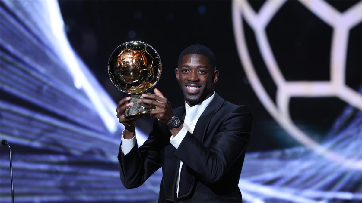 ديمبلي يختار لاعب باريس سان جيرمان للفوز بالكرة الذهبية