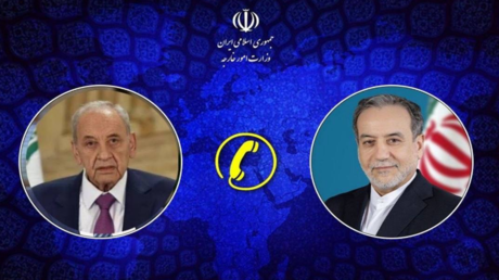 عراقجي يؤكد لبري الدعم الإيراني الكامل لـ