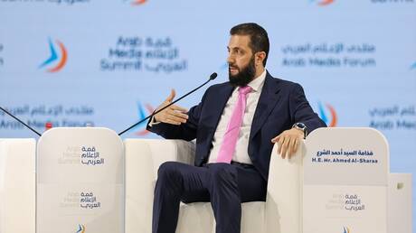 الشرع: نعمل لإيجاد سبل تقلل آثار الحرب وهناك تخوف من توسعها