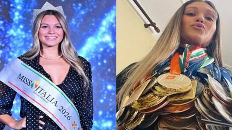 بطلة بأكثر من 100 ميدالية.. سباحة تحصد لقب ملكة جمال إيطاليا