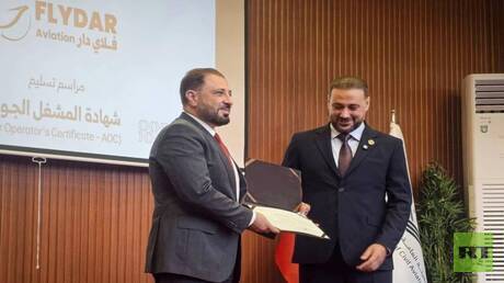 شركة طيران سورية خاصة تتسلم من الهيئة العامة للطيران المدني أول شهادة مشغل جوي بعد سقوط نظام الأسد