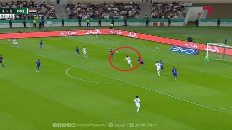 شاهد.. هدف عراقي رائع بالكعب في "خليجي 27"