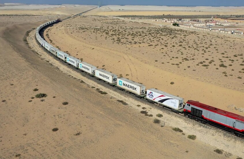 سكة حديد "العريش - طابا" تقلق إسرائيل