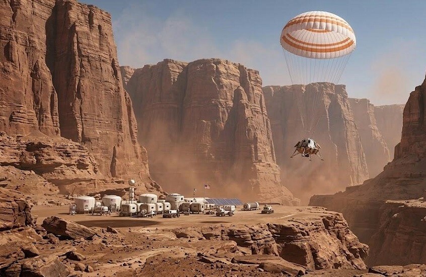 الهبوط على المريخ