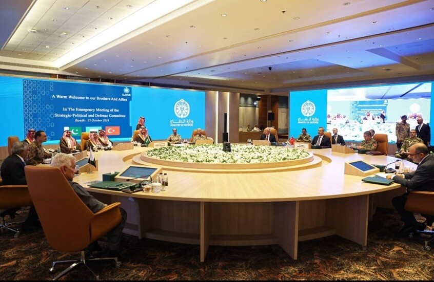 الاجتماع الطارئ للجنة الإستراتيجية السياسية والدفاعية لحلف مكة الدفاعي