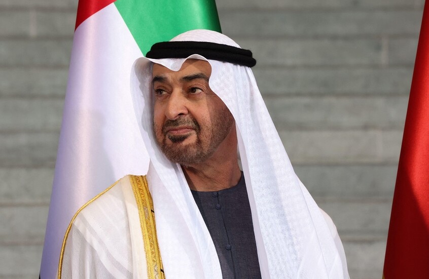 رئيس دولة الإمارات  يوجه رسالة للملك سلمان وولي العهد والشعب السعودي