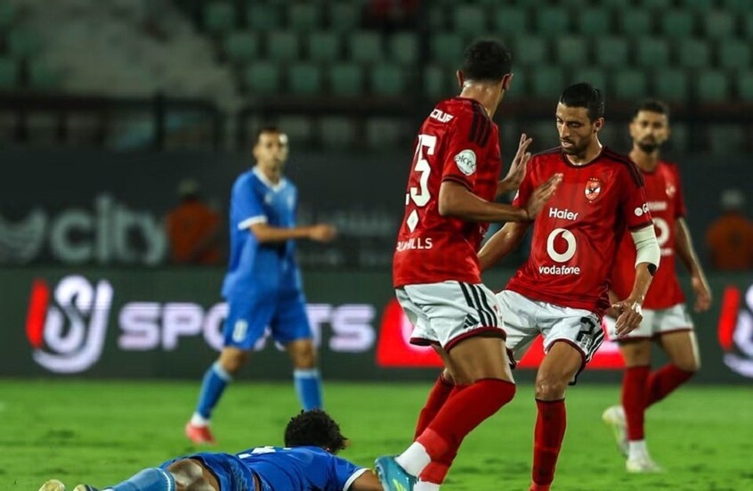 الأهلي يمطر شباك بترول أسيوط  في كأس عاصمة مصر