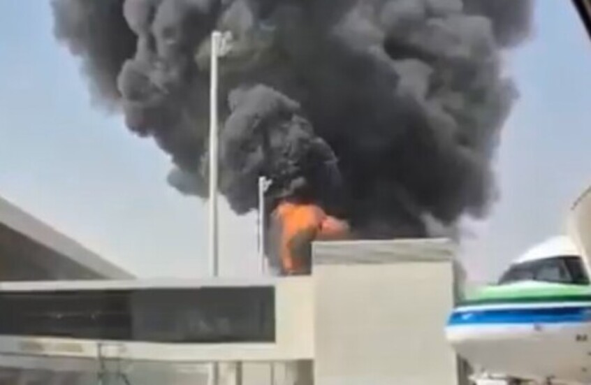 سماع دوي انفجار قوي بمطار الملك خالد في الرياض