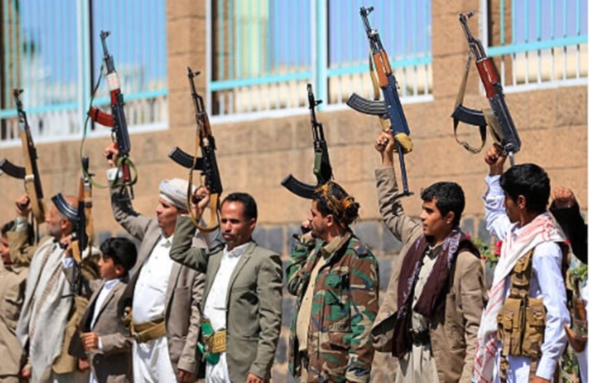 مقاتلون موالون لسلطات الحوثيين، صنعاء / Gettyimages
