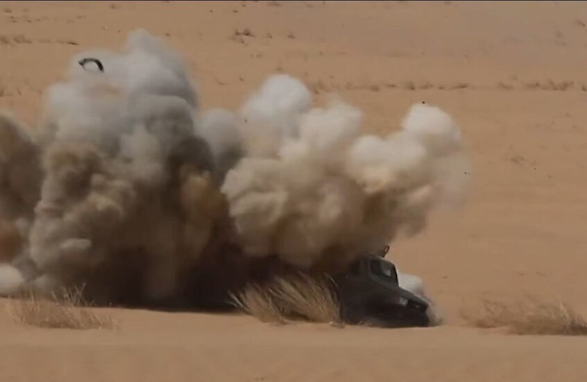 الحوثيون ينشرون مقاطع لضرب تحشيدات عسكرية في جبهة الفليحة بمأرب