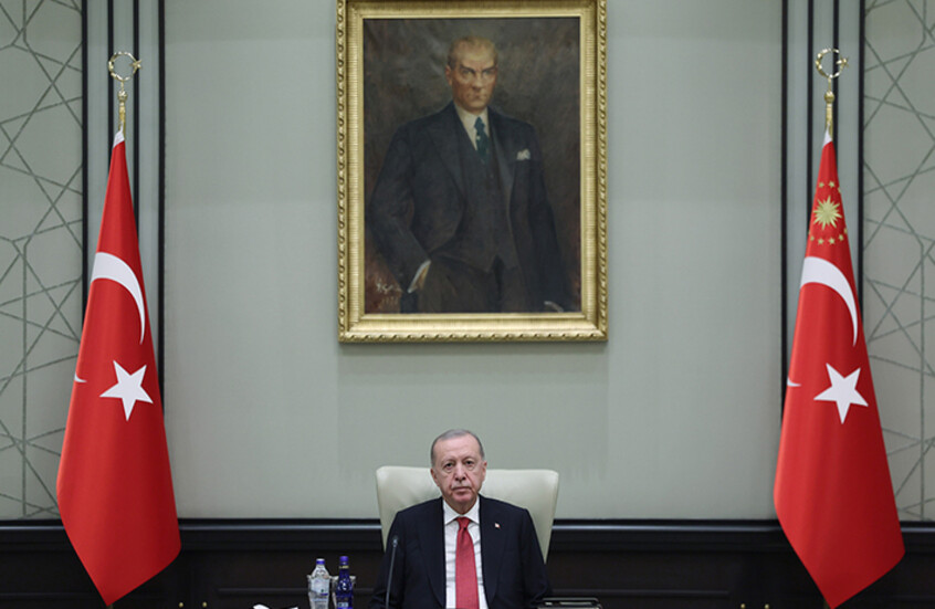 أردوغان في اجتماع الحكومة التركية برئاسته في أنقرة