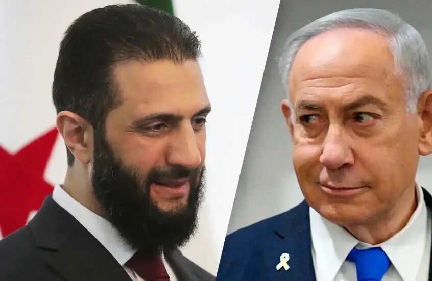 بنيامين نتنياهو وأحمد الشرع