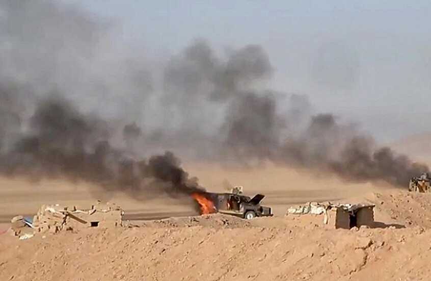 المعارك بين الحوثيين والقوات الحكومية باليمن