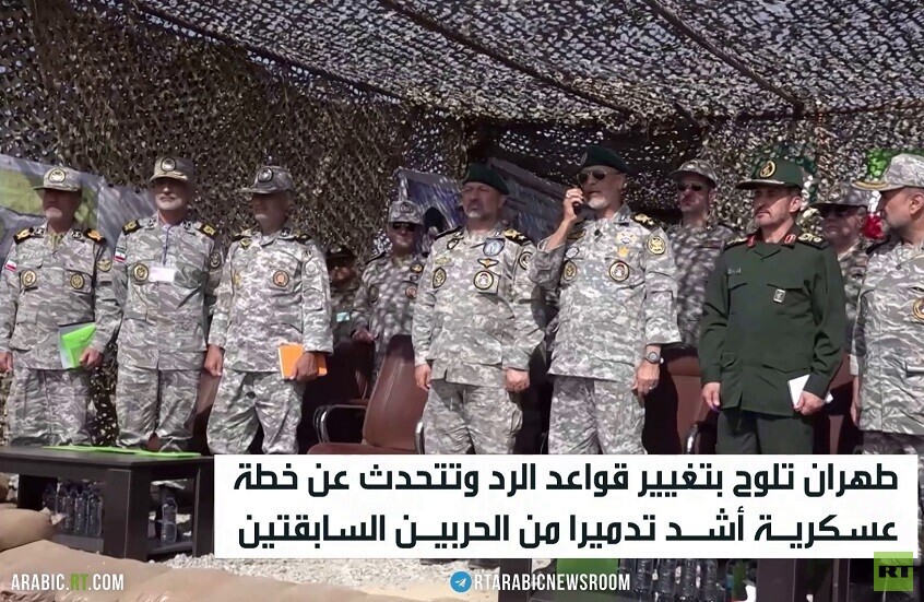 طهران تهدد برد أشد تدميرا