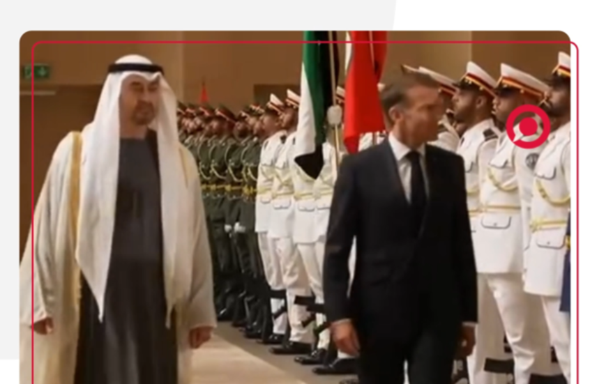 فرنسا تشتعل بالاحتجاجات وماكرون في زيارة إلى الإمارات