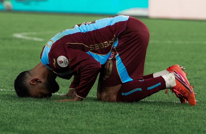محمد صلاح بعد هدفه في مرمى بشكتاش