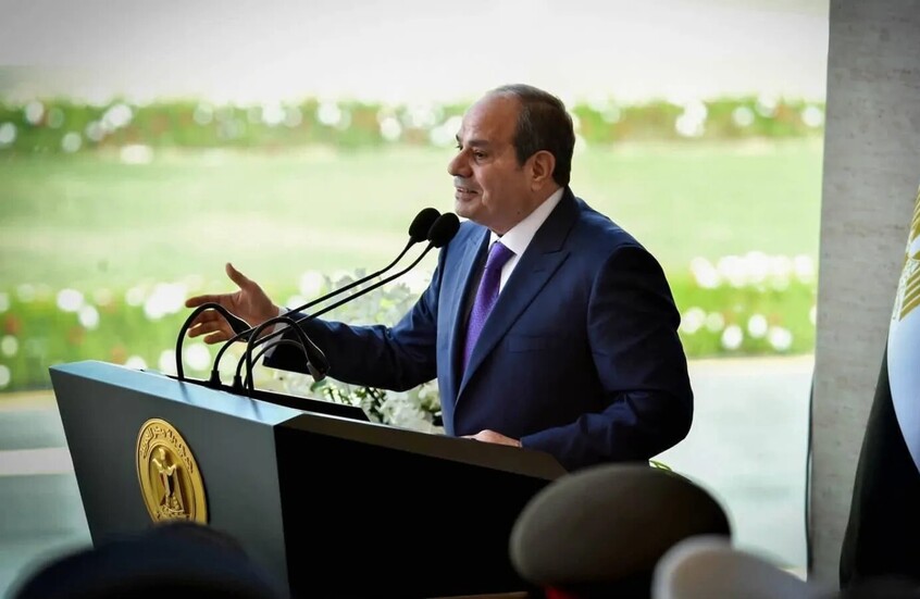 السيسي يعلق على قول "اغسل يديك بحكومة جديدة"