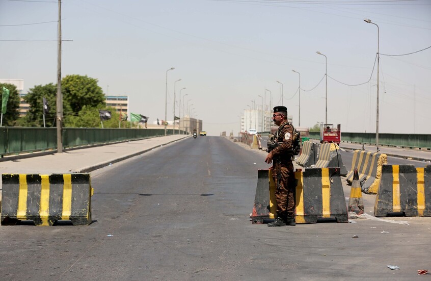 دوي انفجارات في بغداد ناتج عن التصدي لـ"مسيرة مجهولة"