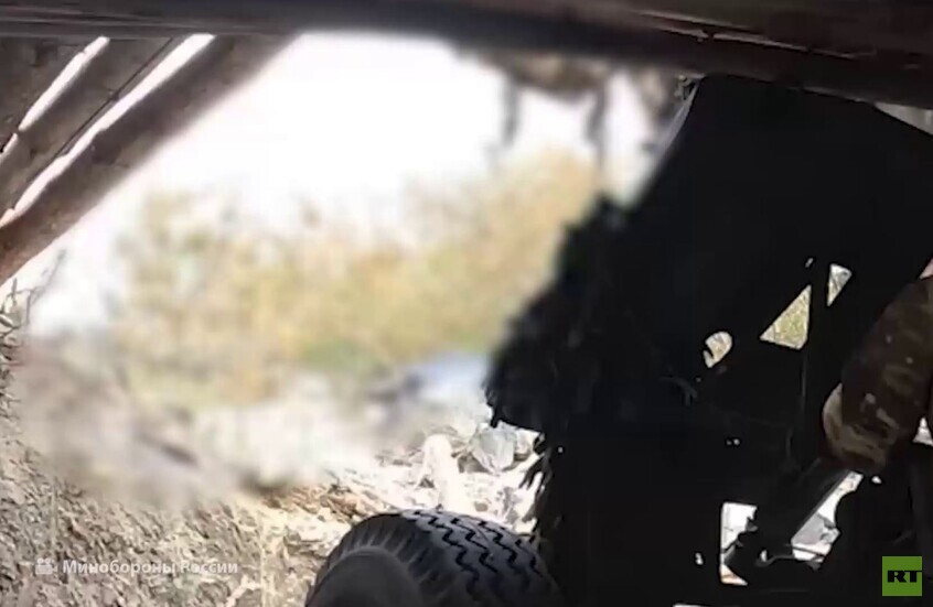 مشاهد لضربات روسية دقيقة تطال جنود كييف في خنادقهم
