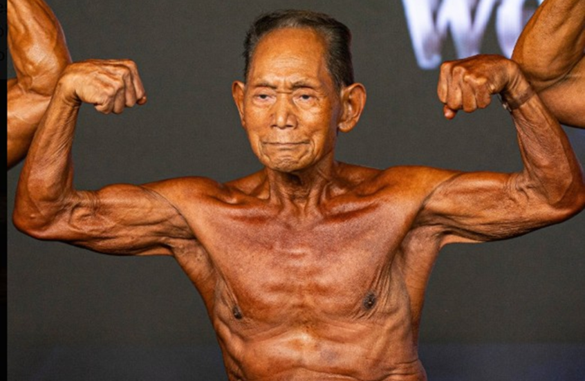 تسعيني ينافس لاعبين أصغر منه بعقود في بطولة رسمية لكمال الأجسام

                  صعد لاعب كمال الأجسام الياباني توشيسوكي كانازاوا البالغ عمره 90 عاما إلى المسرح أمس الجمعة، ساعيا إلى إثبات أن العمر لا يشكل عائقا أمام بلوغ ذروة اللياقة البدنية.