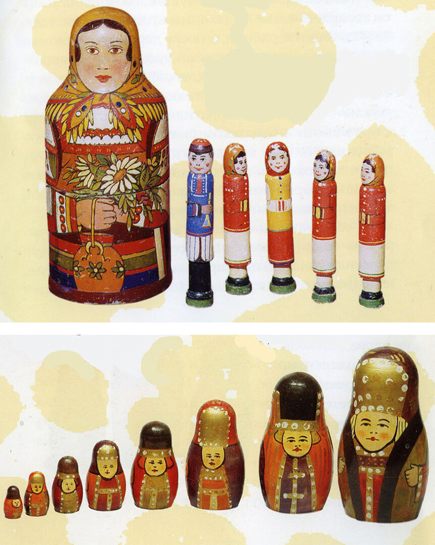 Matryoshka دمى الماتريوشكا الروسية