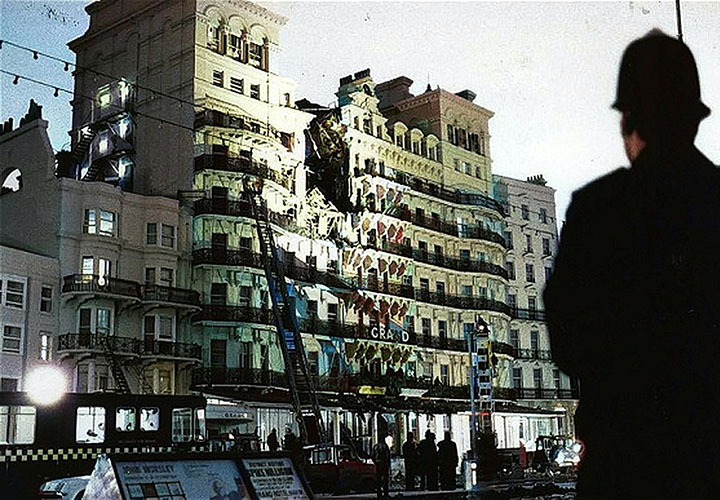 تفاصيل الهجوم على فندق غراندي 12 أكتوبر 1984و مؤامرة البارود