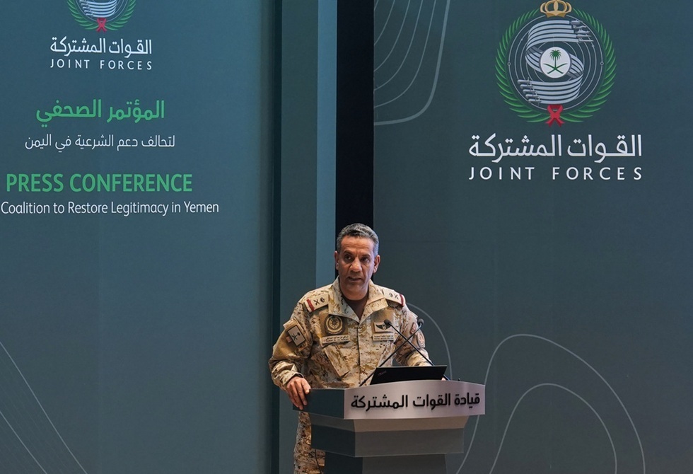 التحالف: ‏اعتراض وتدمير 10 صواريخ باليستية أطلقها الحوثيون باتجاه جنوب السعودية