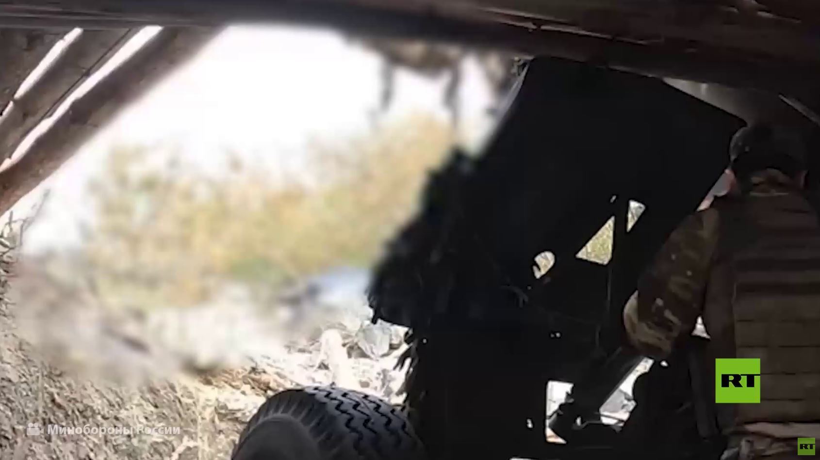 مشاهد لضربات روسية دقيقة تطال جنود كييف في خنادقهم