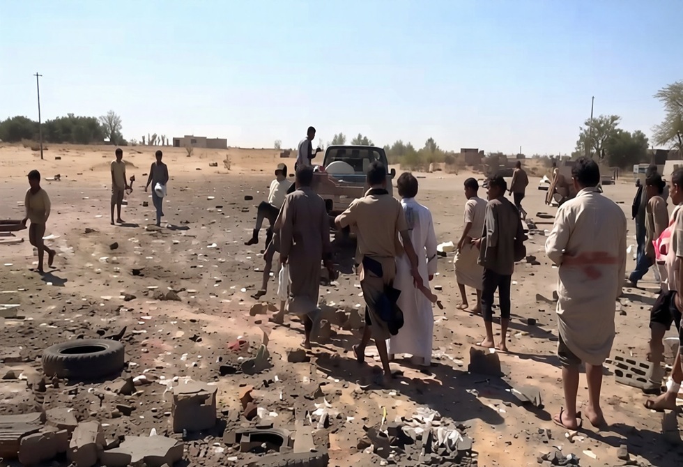 وزارة الصحة بحكومة الحوثيين: 14 قتيلا و15 جريحا باستهداف سوق حزم الجوف بغارات سعودية